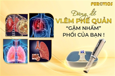 Đừng để viêm phế quản 